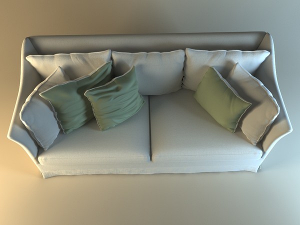 3d soft - divan soft-white 01 by kupfer